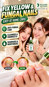 6 PACK + GIFT - 🇰🇷 DR.KRALLE PEDI SAVER NAIL FUNGUS TREATMENT ~ Treat Infected NailsAnti-Fungal Anti-Bacterial. Expiry 05/2028
