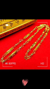 [GD] 18K gold-plated necklace gold plating gold chain men explosion gold necklace