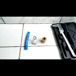 Konektor Selang Inlet Jet Cleaner + Filter | Metal Connector Hose | 1/2\"