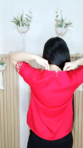 JJJ LYN - Blouse Mimi Atasan Wanita Atasan Kasual Atasan Kerja