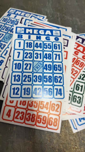 Bingo Cards 100pcs