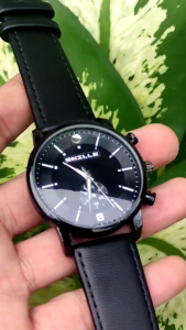 TERLARIS JAM TANGAN ORIGINAL PRIA JAM TANGAN SNILLE 1024 TALI KULIT MODEL CASUAL JAM TANGAN