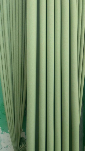 TIRAI Gorden jendela dan pintu 100℅ BLACKOUT KAIN HOTEL MODEL KAIT 6GELOMBANG -12 GELOMBANG