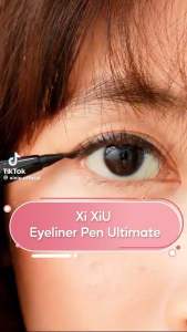 Xi Xiu Divine liquid eyeliner pen waterprof black with stamp
