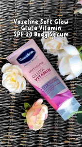 Vaseline Hand Body Lotion Body Serum Vitamin Kulit Soft Glow 180ML