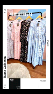 Longdress / Gamis Ruffle LD110