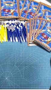 Customized Coloring & Activity Book with Pen according to theme Cocomelon Barbie Roblox Super Mario personalized according to theme good for Students and Toddlers for School Giveaways