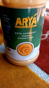 ARYA Peanut Butter sugar free 500g KETO Approved