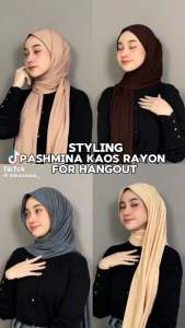 PASHMINA KAOS RAYON/JILBAB PASHMINA KAOS RAYON