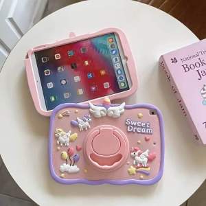 ốp lưng gấu nâu ipad mini 1/2/3/4/5/gen5/6/7/8/9/10/pro9.7/10.5/pro11/air1/2/3/4/5 air 6 m2 gen 10 m1 m4 m3 mini 7 gen