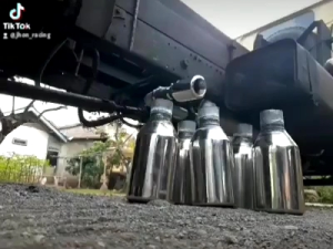 KNALPOT MOBIL SERIGALA SYSTEM BAUD BUAT SEMUA JENIS MOBIL BENSIN DAN SOLAR