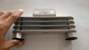 Oil Cooler Radiator/Pendingin Oli Satria Fu 150 Old Original Kode Parts 16600B25G10N000