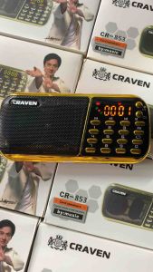 MÁY CARAVEN 853- LOA 3 PIN- LOA NGHE KINH NIỆM PHẬTNGHE PHÁP- 2 KHE THẺ NHỚ CHẤT LƯỢNG CAO