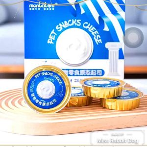Monbab Pet Goat Milk Cheese 65g / 260g Pet Snack Cheese Cat Snack Dog Treats Wet Food蒙贝宠物羊乳起司盒猫咪零食狗狗零食宠物零食湿粮拌饭宠物奶酪