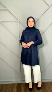 Tunik Wanita Lengan Panjang & Baju Atasan Wanita Dewasa 2024