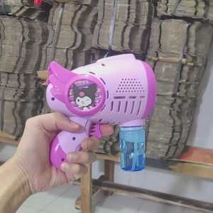 pistol gelembung elektrik guns bubble tembakan gelembung karakter