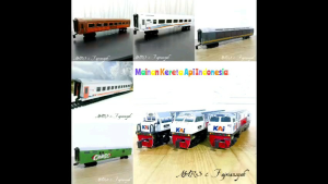 Mainan Kereta Api Indonesia KA Argo Muria