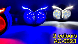 [TERBARU] LAMPU SEIN LED: Lampu sen model burhan led 2 warna sen vixion cbr klx xabre tiger aerox crf cb sen led universal