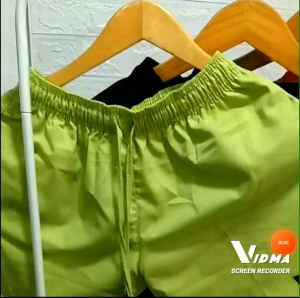 Celana Pendek Katun Polos Dewasa Pria dan Wanita