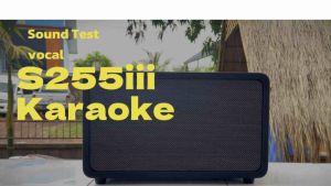 Soundhiend S255iii ลำโพงบลูทูธปาร์ตี้คาราโอเกะกำลังขับ200w