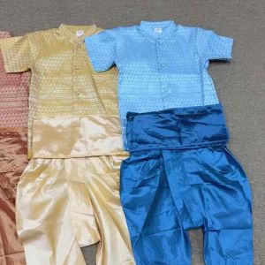 READY STOCK Kids Children Thailand Traditional Wear Siamese Costume Thailand Boy National Cultural Costume ASEAN Costume