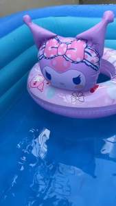 Happyware Kuromi Water Toy Floating Inflatable Seat Ring for Baby