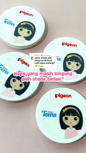 PIGEON TEENS Compact Powder Natural Look 14gr | Bedak Padat Remaja