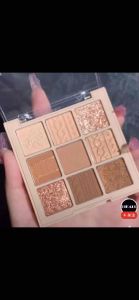 DIKALU 9 Color Eyeshadow Palette Matcha Oat Matte Shimmer แต่งหน้าติดทนนาน