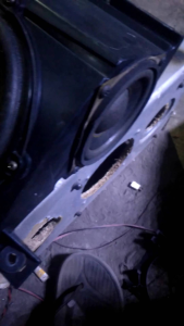 spiker xbr 4 in sub wofer