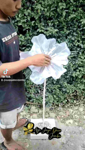 STANDING BUNGA HIAS DEKORASI PELAMINAN/BUNGA ARTIFICIAL/LAMPU HIAS/LAMPU TIDUR/GIAN FLOWERS Pernikahan
