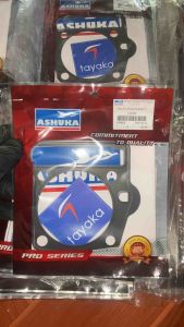 ประเก็นฝาสูบW125 ชนิดไม่ต้องทากาว มีขนาด56-73mm ใช้กับฝาW125 4วาล์วได้ ประเด็นมีความหนา 0.4mm Tayaka Ashuka มอเตอร์ไซค์