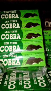 LEM TIKUS COBRA Murah Super Lengket Bening Tidak Berbau Dan Tidak Beracun