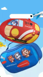 Air Plane Tas Bekal Anak Set Motif Pesawat Lunchbag