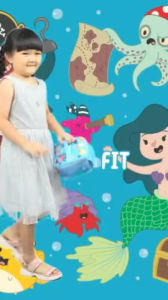 Rafa Series 3 pcs Tas Bekal Set Anak / Kotak Makan Set Lunchbox LunchBag