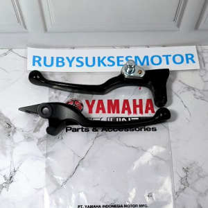 Black Handle handel rem kiri kanan set AEROX LEXY FREEGO FREE GO