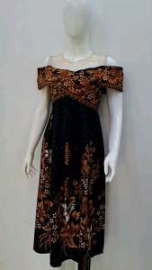 dress pesta sabrina - dress batik premium - dress pesta terbaru - dress kondangan - dress natal