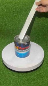 สีพ่นรถยนต์ สีบรอนซ์เงินเม็ดประกาย