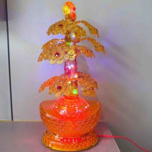 Fengshui Money Tree Wealth Tree with Light and Music Living Room Home Decor Figurine