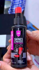 FLAMINGO car leather rubber  vinyl plastic shine and protectant