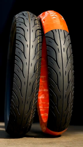 Sepasang Ban Luar Motor Matic Beat Vario Mio Spacy ( Ukuran Depan 80/90 & Belakang 90/90 Ring 14 )