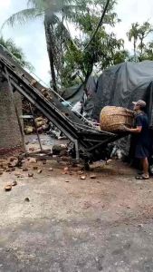 10kg bụi tro (mụi than dừa) xay nghiền mịn từ gáo dừa dùng trồng cây trồng lan cải tạo đất tốt an toàn tiết kiệm