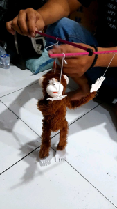 MAINAN ANAK BONEKA MONYET MONYETAN GERAK / MAINAN ANAK BONEKA MONYET LUCU / MAINAN ANAK