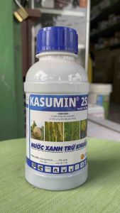 Thuốc trừ bệnh Kasumin 2SL ( chai 425ml ) trị bạc lá  đen lép hạt đạo ôn đốm sọc  đốm lá  thối vi khuẩn   loét vi khuẩn
