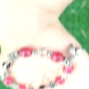 [Chi Chi] Vòng Tay Lắc Tay Handmade Mix Hạt Đá Thach Anh Đỏ Tím và Charm Mèo May Mắn - MS098