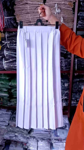Rok Putih SD MI SMP MTS Paskibra Petugas Upacara Bahan Rapilo Tebal Premium