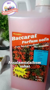 Parfum Sofa dan Ruangan Aroma Baccarat Non Alkohol Plus Disinfektan 1 liter