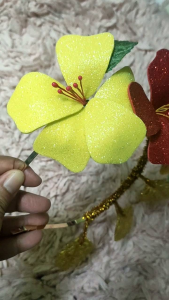 Sanggul Lintang Bunga Raya