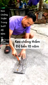 KEO CHỐNG THẤM ACRYLIC MẦU TRONG SUỐT CHẤT LƯỢNG CAO (2 KG )