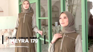 Gamis Cantik Seply Terbaru Meyra 179