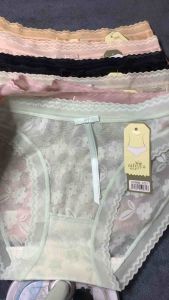 Loai1-set 10 Quần Lót Nữ Ren lụa . Hàng qccc loại 1 siêu mềm mịn thoáng mat nhẹ êm 45-60kg